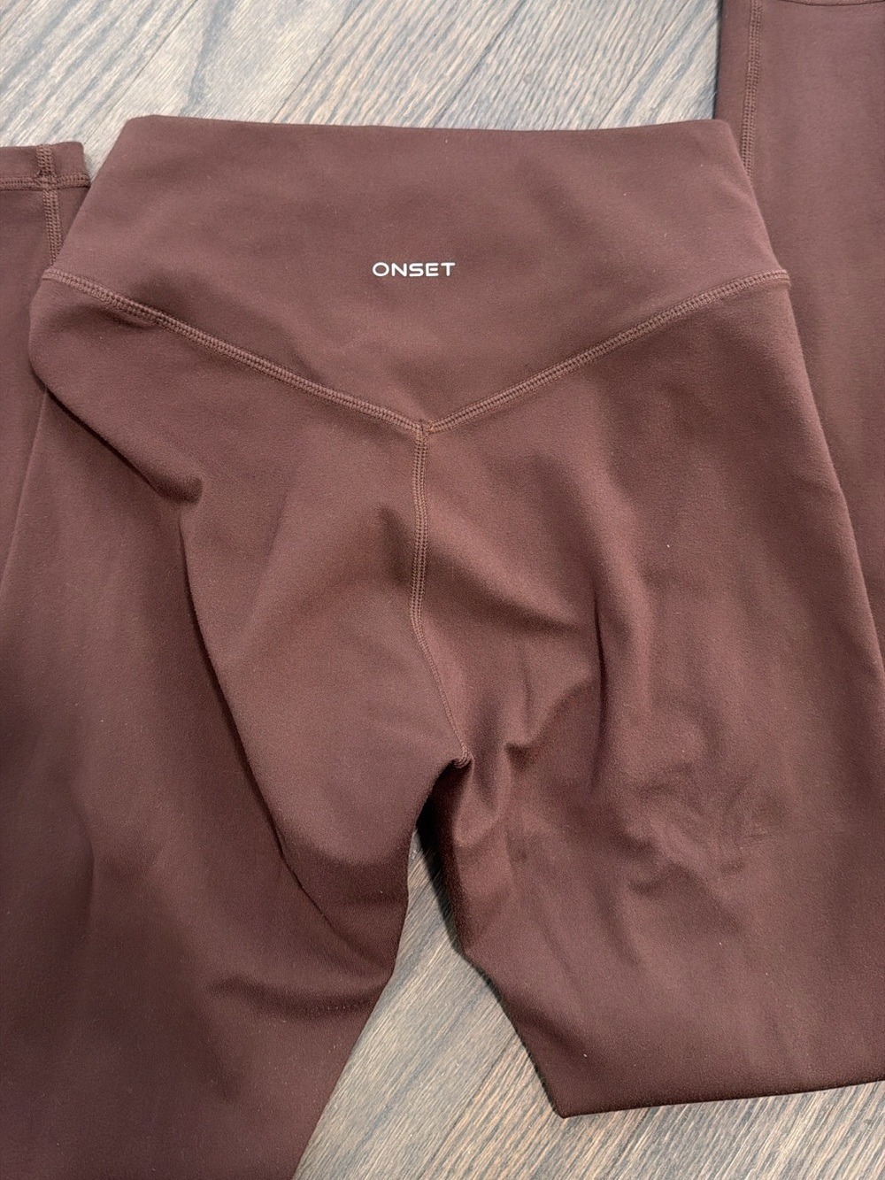 ONSET Brown High-Waist Leggings